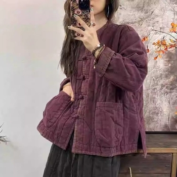 Ženski čalčani kardigan od Chenille tkanine, punjenje Silk cotton, Spandex u sastavu, polo ovratnik, ultra kratka duljina