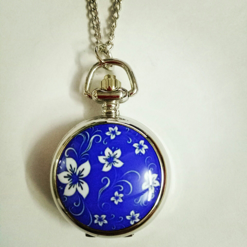 Ceas de buzunar în stil antic, cu mecanism cuarț, carcasă din aliaj, cristal din plastic, cadran rotund, curea din aliaj