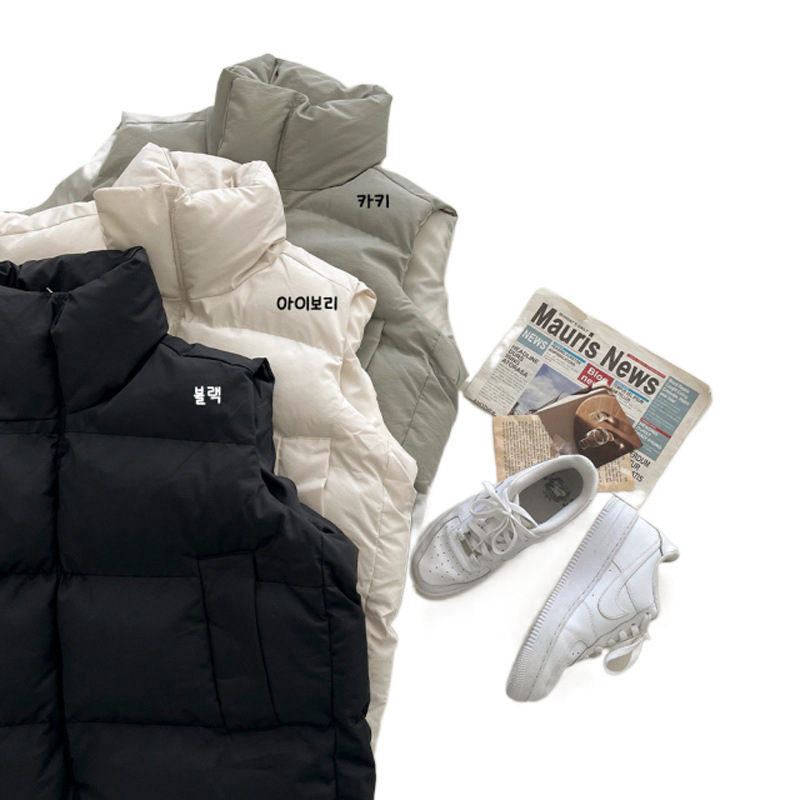 Ženska vest bez rukava u uličenom stilu s zatvaračem, poluvo visoki ovratnik, 3/4 rukavi, triacetatna tkanina, sadržaj 95%+