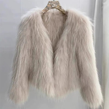 NORNS GIRL Kaput od modalnog vlakna, apstraktan uzorak, A-oblik silueta, stojeći ovratnik