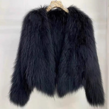 NORNS GIRL Kaput od modalnog vlakna, apstraktan uzorak, A-oblik silueta, stojeći ovratnik