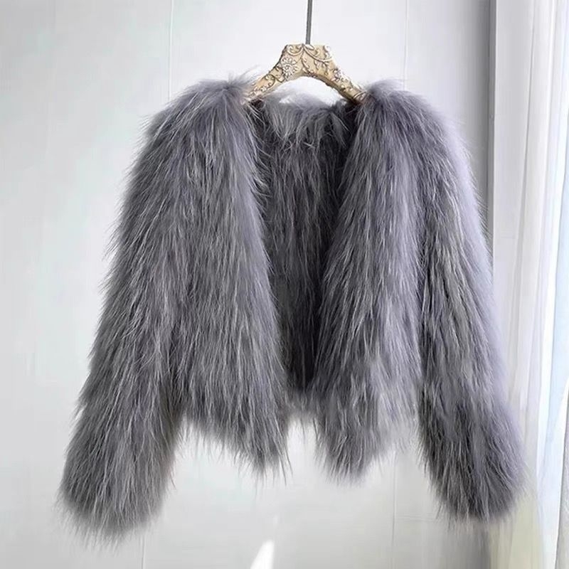 NORNS GIRL Kaput od modalnog vlakna, apstraktan uzorak, A-oblik silueta, stojeći ovratnik