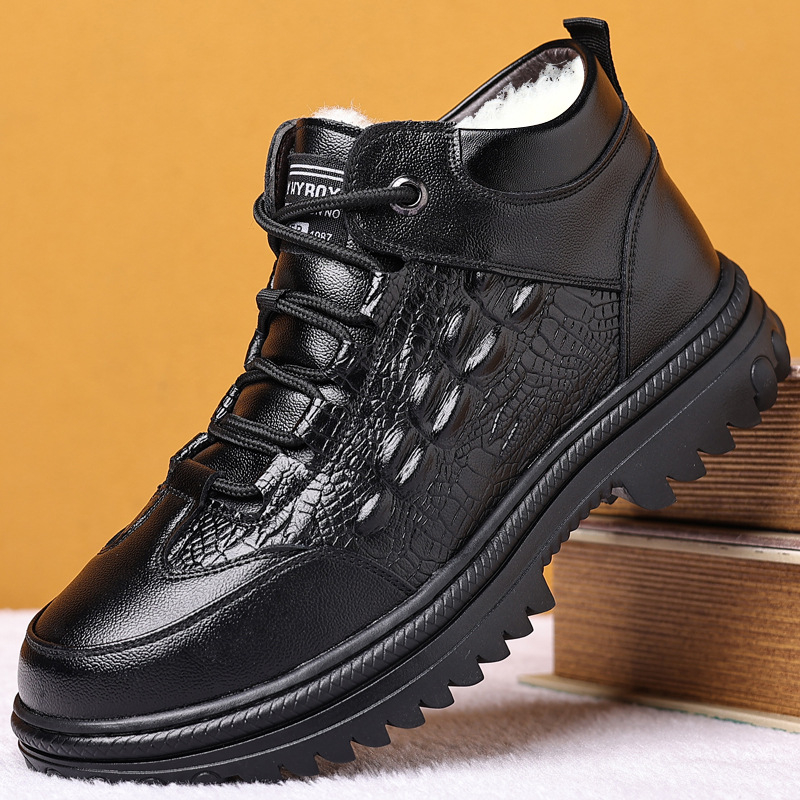 Mājas čības ar PU augšpusu, gumijas zole, bieza konstrukcija, pretslīdējošas un siltas