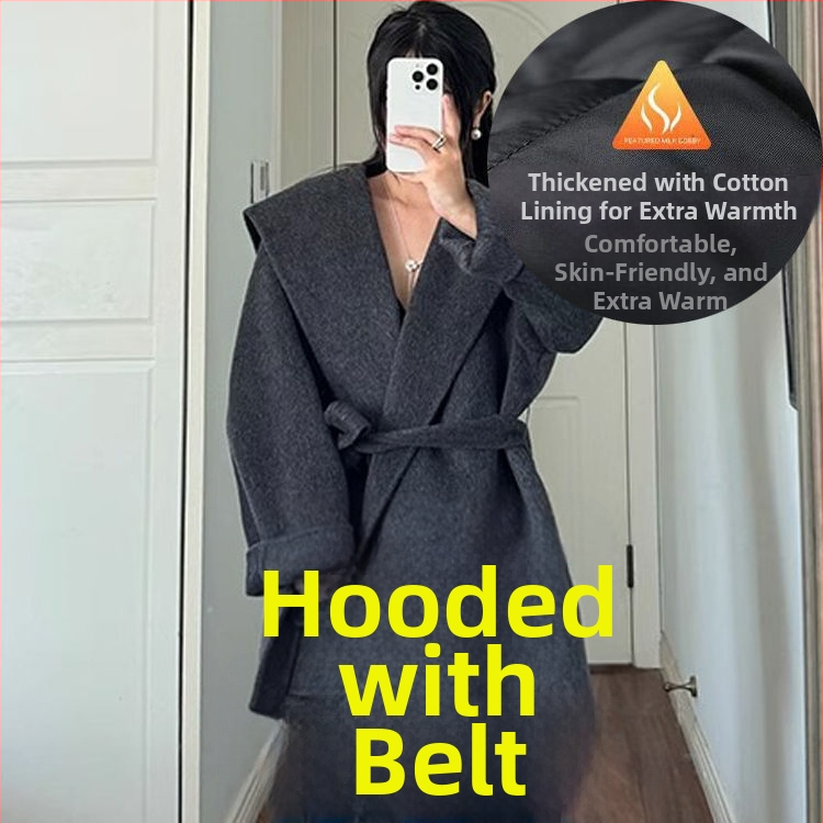 Palto od Chenille, quilted dizajn, slobodan kroj, kratka duljina, ovratnik sakoa