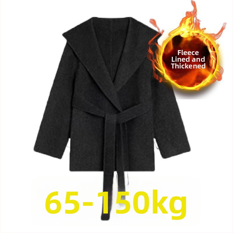 Palto od Chenille, quilted dizajn, slobodan kroj, kratka duljina, ovratnik sakoa