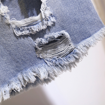 Ženske traperice u Harajuku stilu, ravni kroj, srednji pojas, duljina 5/4, 80% pamuk 20% poliester