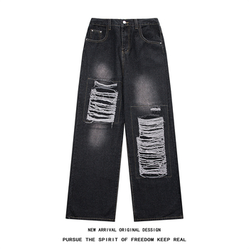 Traperice od denima – Washed Vintage, Ravni kroj, Srednji pojas, Proljeće–Jesen