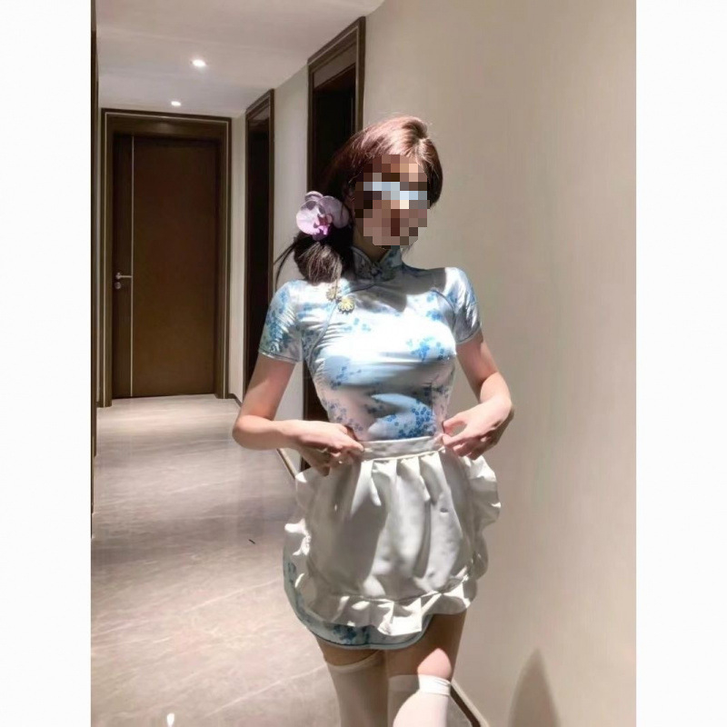 Set JK uniforme – Bluza Bowknot Doll Shirt, Suknja s visokim strukom na naramenice, Pufnasta suknja, Dugi rukav, Proljeće 2025