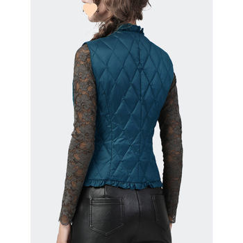 Norns Girl ženska halterneck vest, lagani poliester tkivo, uski kroj, zima 2022