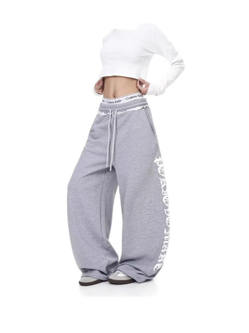 Pantalone za Jazz Dance: visokim strukom, opušten kroj, tri četvrtine dužine, široka trombita silueta, poliester s otiskom, casual stil