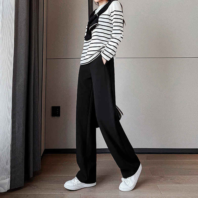 Панталони с прав силует от вискоза, средна талия, микроеластичност, 70–80% вискоза, ежедневни стилове за градска среда