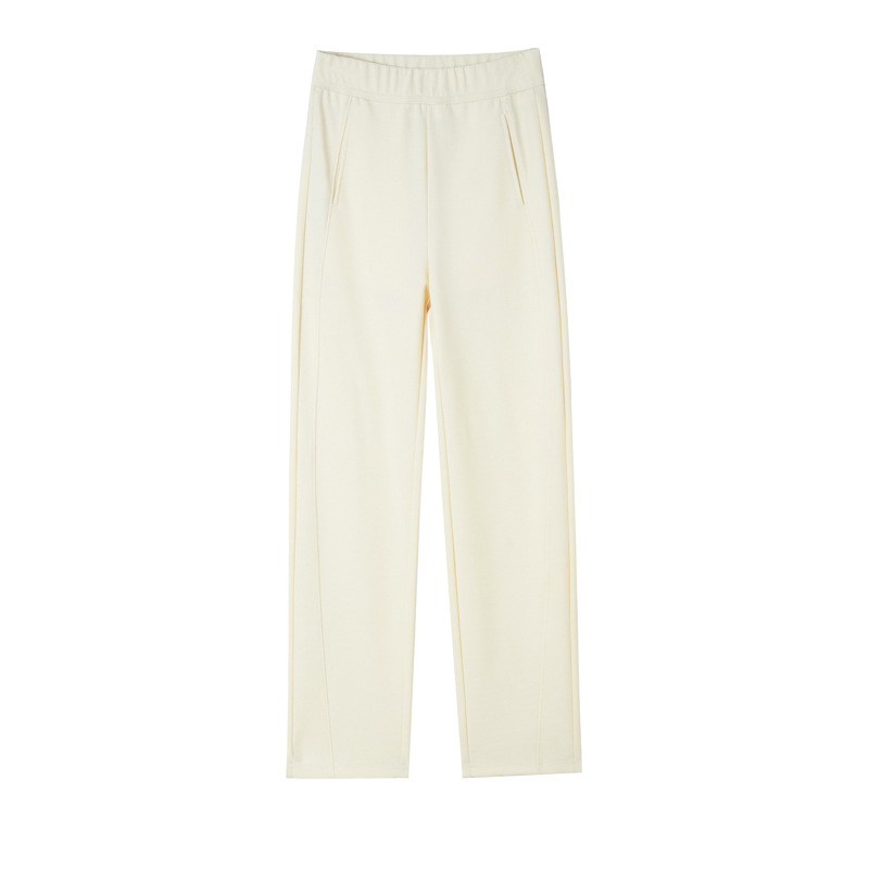 Панталони с прав силует от вискоза, средна талия, микроеластичност, 70–80% вискоза, ежедневни стилове за градска среда