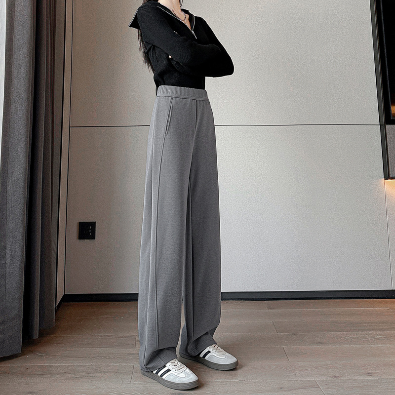 Панталони с прав силует от вискоза, средна талия, микроеластичност, 70–80% вискоза, ежедневни стилове за градска среда