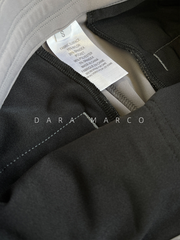 Ženske joga hlače visokim strukom, uspravni kroj, od tkanine, 70–80% spandexa, gradski stil, proljeće 2025 izdanje