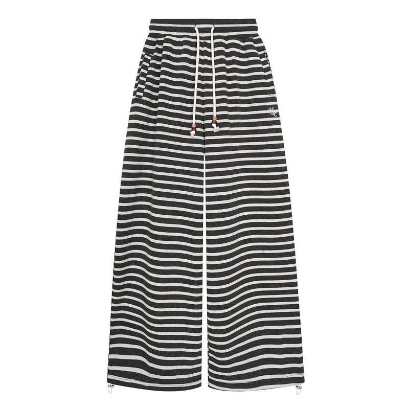 Naiste püksid vabalt lõikega, keskmine talje, polüesterkangas, mikroelastsus