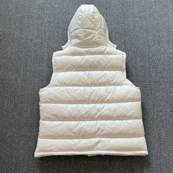 Качулено памучно подплатено яке с нейлонова външна част и акрилна подплата, дебела изолация