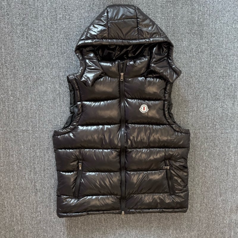 Качулено памучно подплатено яке с нейлонова външна част и акрилна подплата, дебела изолация