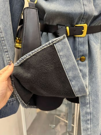 Traper jakna s fleece podstavom, stojeći ovratnik, srednja duljina, pamuk tkanina, regularni kroj