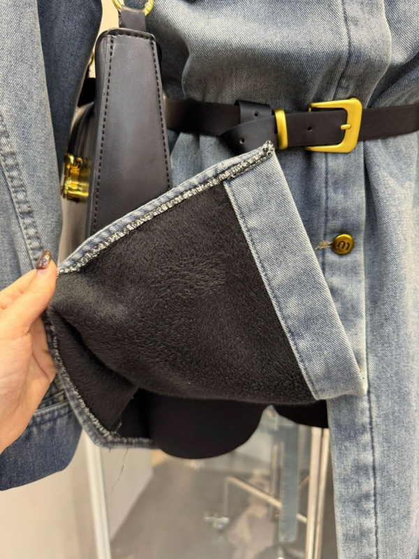 Traper jakna s fleece podstavom, stojeći ovratnik, srednja duljina, pamuk tkanina, regularni kroj