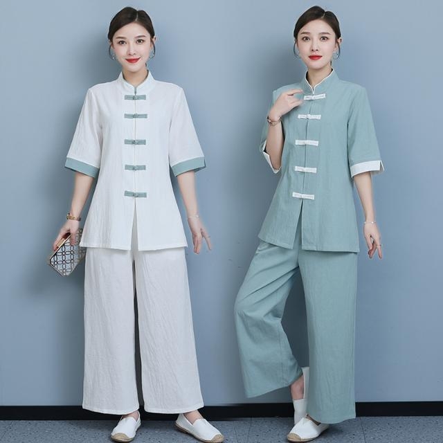 Ženski Tang komplet u kineskom stilu sa Zen inspiracijom – Chenille tkanina, Spandex udjel, sadržaj ispod 30% (Brand Holy Night; Kod proizvoda 331516345084)