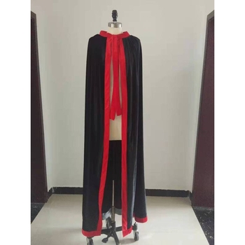 Scenski kostim s širokim rubnim plaštem, tradicijski Hanfu inspirirani plašt i šal za dame i gospodu (Poliester vlakna; Glavni materijal: poliester; Namjena: običan scenski kostim; Sezona: proljeće 2025)