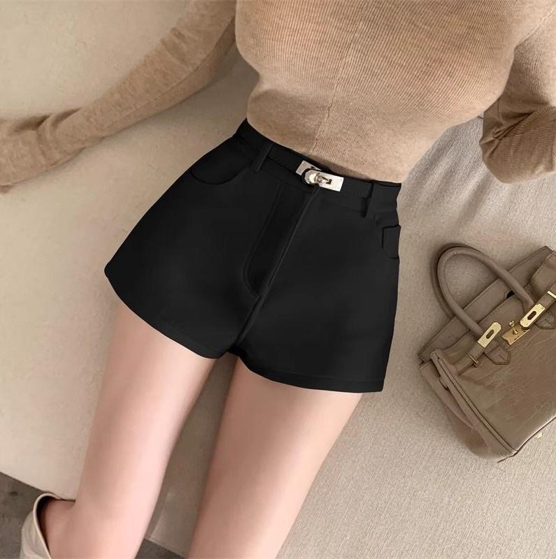 Xmhp ženske šorts s visokim strukom, dužina 3/4, mikroelastičan poliester, trodimenzijsko krojenje