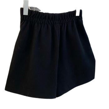 Γυναικείες παντελόνες casual με υψηλή μέση, μήκος τριών τετάρτων, φαρδιά γραμμή, πολυεστέρας, ελαφριά ελαστικότητα - Άνοιξη 2024