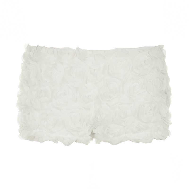 Κοντά σορτς με 3D φλοράλ μοτίβο από πολυεστέρα-σπαντεξ, με χαμηλή μέση, κωδικός προϊόντος Mwdp35265