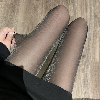 Velvet tajice; nylon 80–90%; tanke; jednobojni uzorak; seksi stil (zaštita od sunca i podizanje zadnjice)