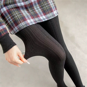 Čarape-pantihose s motivom srca, debeli toplinski sloj, protuklizna, japanski stil, glavna tkanina: najlon
