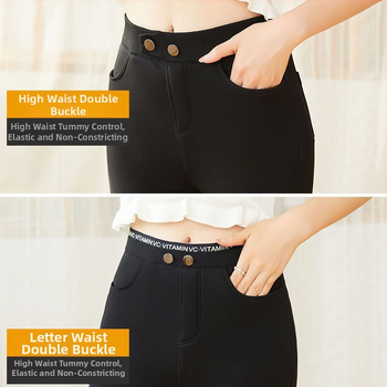 Moterų Chenille leggingai su flisu pamušalu, aukšta juosmens, laisvas kirpimas, vidutinio storio, su Spandex