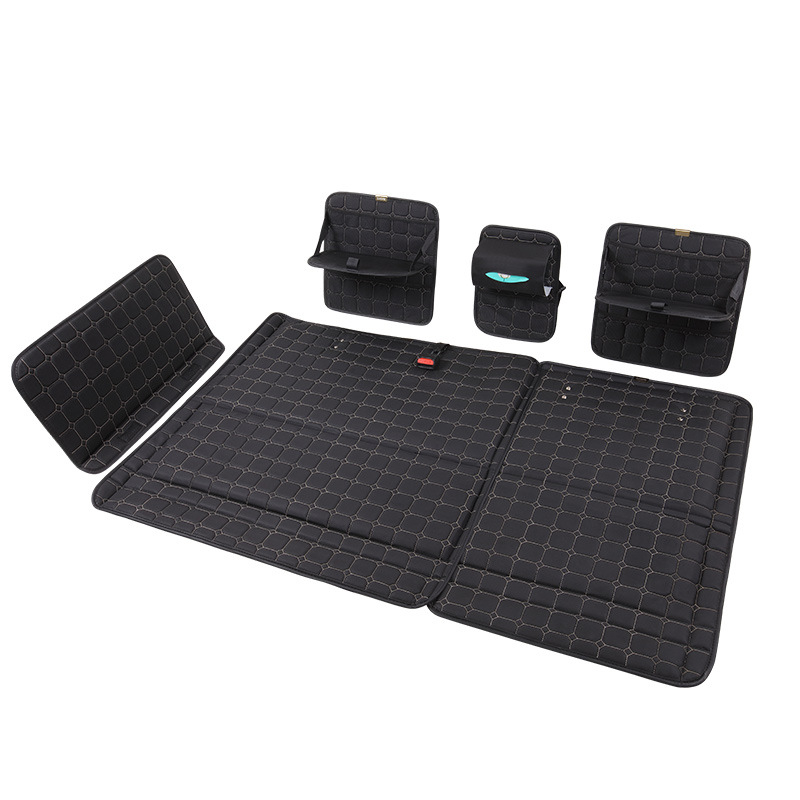 Automašīnas aizmugurējā sēdekļa matracis — saliekams ceļojumu gulta, PVC materiāls, Maksimālā slodze 800, Svars 6, Modelis 001, Piemērots sedanēm un SUV