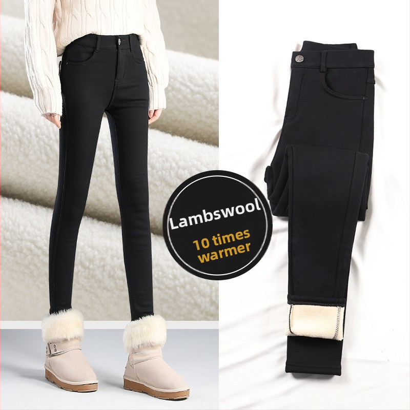 Moteriški šilti lieknieji leggingai su viduje fliso, pencil kirpimo; sudėtis: viskozė 69,3%, nailonas 26,1%, spandeksas 4,6%; storei ir šilti, aukštas elastingumas, žiema 2025