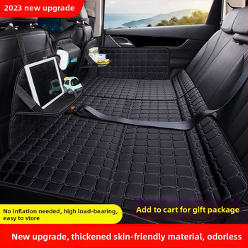 Aizmugures auto sēdekļa matracis – salokāms guļamais paliktnis, PVC materiāls, maksimālā slodze 800, svars 6, piemērots sedanam un SUV