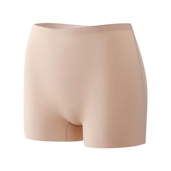 Bezšvové dámske boxerky – bezpečnostné, vysoký pás, rýchle sušenie; hlavný materiál Nylon 74,7%, podšívka intímnej zóny 100% bavlna