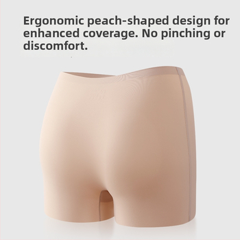 Õmblusteta naiste aluspesu kõrge vöökohaga nylonist, puuvillane vooder, kiiresti kuivan, kaitse paljastumise vastu