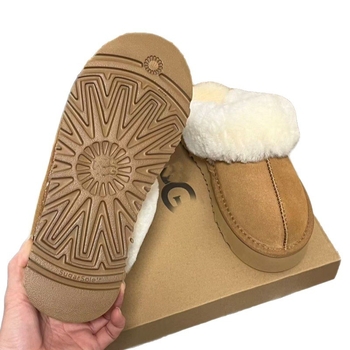 Ženske slip-on čizme s krznom, debela pjena đon, zaobljeni vrh, niski kroj, zimska obuća