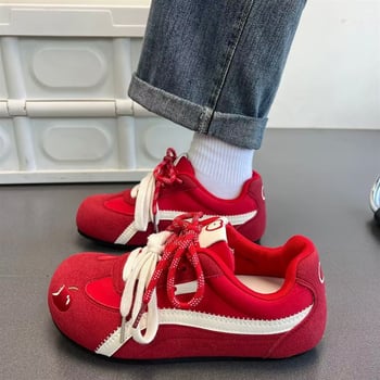 Ženske tenisice za trening PU+ mrežasti gornji dio; Potplat: guma; Visina pete: 3–5 cm; Zatvaranje: vezanje šnirkama; Uložak: PU