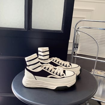 Ženske platnene tenisice – niski profil, platneni gornji dio, gumena potplata, vezivanje, proljetni ležerni stil