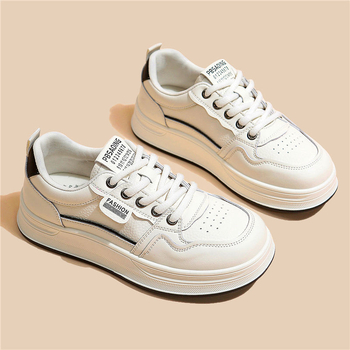 Női lapos casual cipő, mikroszálas bőr felsőrész, gumitalp, zsinóros zárás, légáteresztő és könnyű tavaszra