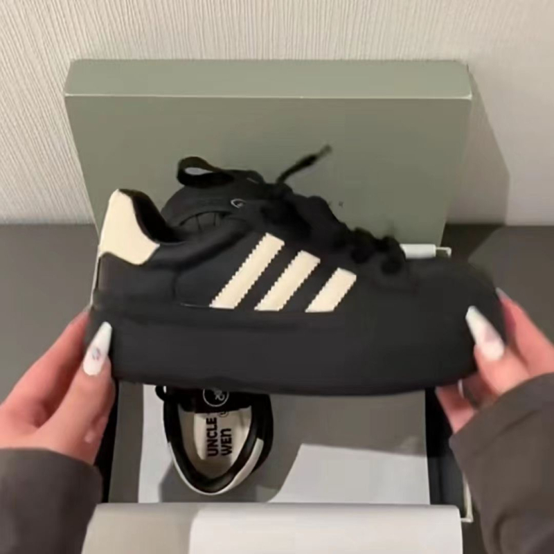 Ženske tenisice Shell Toe s debelim dnom, casual sportske tenisice, niski gležanj, vezanje špage