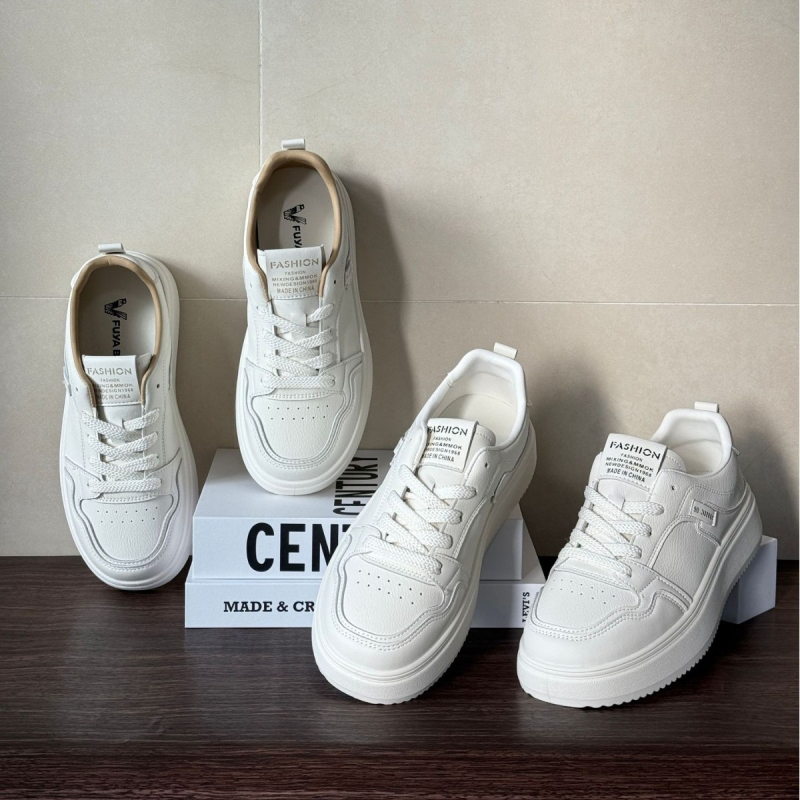 Ženske casual tenisice s okruglim nosom, PU gornji dio, gumeni potplat, niski 1–3 cm