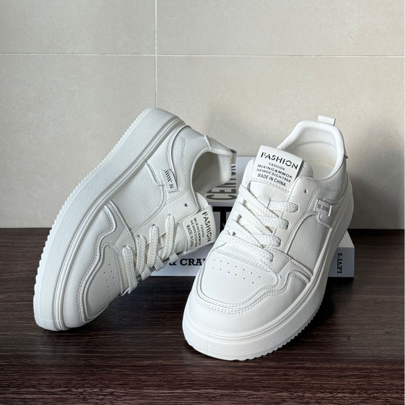 Ženske casual tenisice s okruglim nosom, PU gornji dio, gumeni potplat, niski 1–3 cm