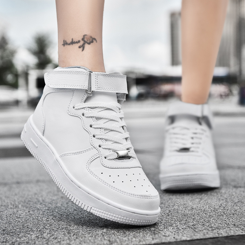 Unisex tenisice s mrežastim gornjim dijelom, srednja visina (3–7 cm), Velcro zatvarač, PU ulošak, plastična potplat