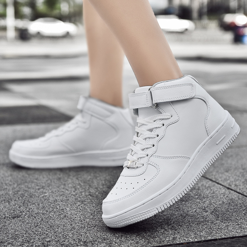 Unisex tenisice s mrežastim gornjim dijelom, srednja visina (3–7 cm), Velcro zatvarač, PU ulošak, plastična potplat