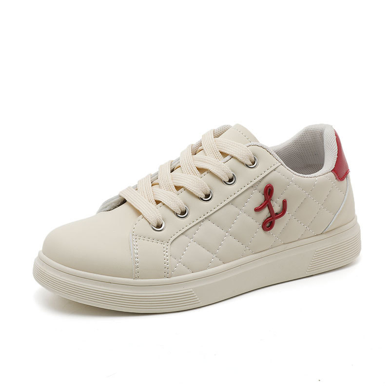 Ženske tenisice s PU gornjim dijelom, 3–7 cm srednji podizanje, okrugli vrh, EVA ulošak, potplat od gum injekcije, prozračnost, protuklizno