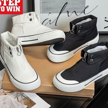 Ženske tenisice od platna — platneni gornji dio, gumeni đon, srednja visina gornjeg dijela 3–7 cm, unutarnja mreža