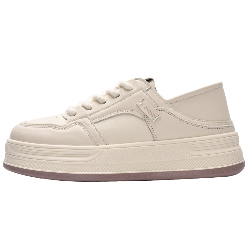 Casual tenisice s okruglim nosom, PU gornji dio, 3-5 cm visina pete, ulošak od umjetne dlake (Stil: Casual; Oblik prsta: Okrugli; Gornji materijal: PU; Visina pete: 3-5 cm; Uložak: Umjetna dlaka)