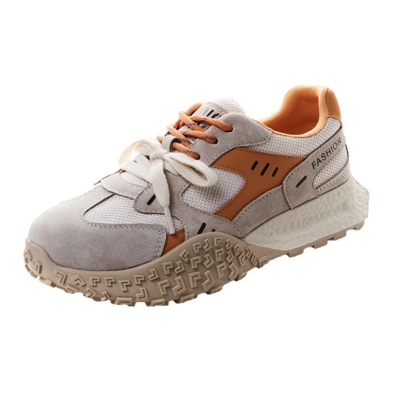 Ženske Forrest Gump casual tenisice | Gornji dio: koža svinje + umjetna koža + tkani­na; Oblik vrha: okrugli; Visina pete: srednja (3–5 cm); Potplat: guma