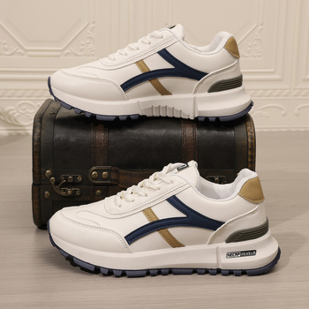 Ženske Forrest Gump tenisice, visoki gornji dio od umjetnog PU-a, okrugli vrh, gumeni potplat, vezanje